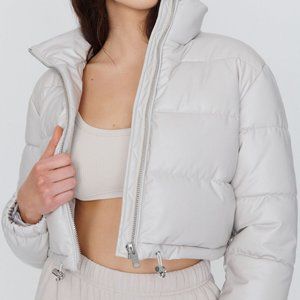 Garage light grey Puffer Jacket